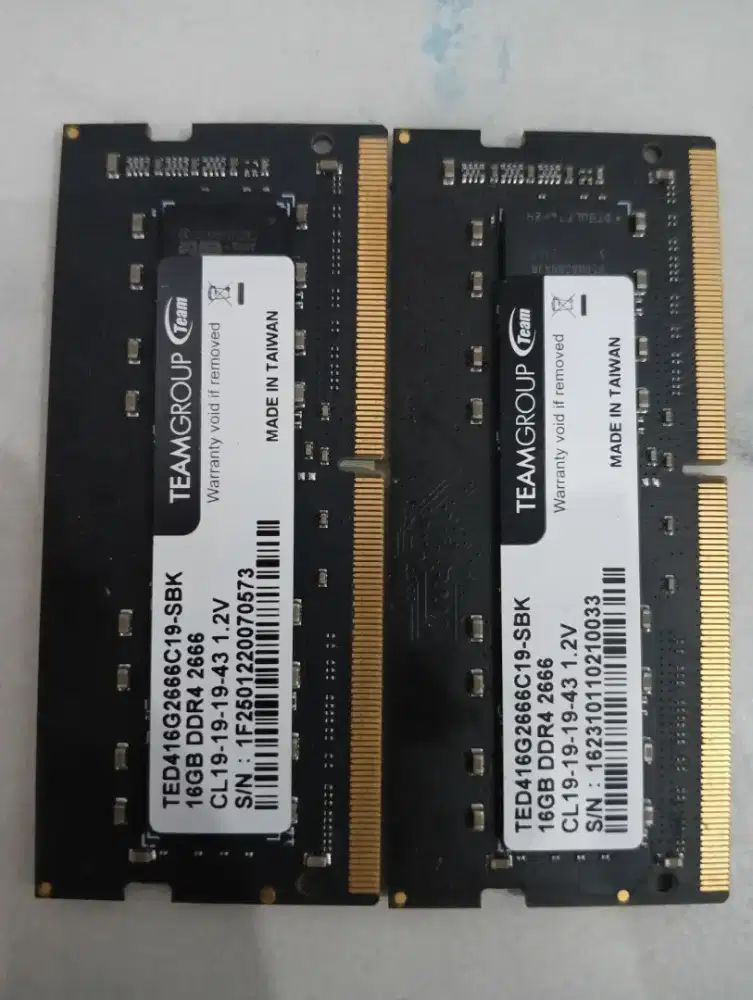 RAM DDR4 16GB 2666mhz original
