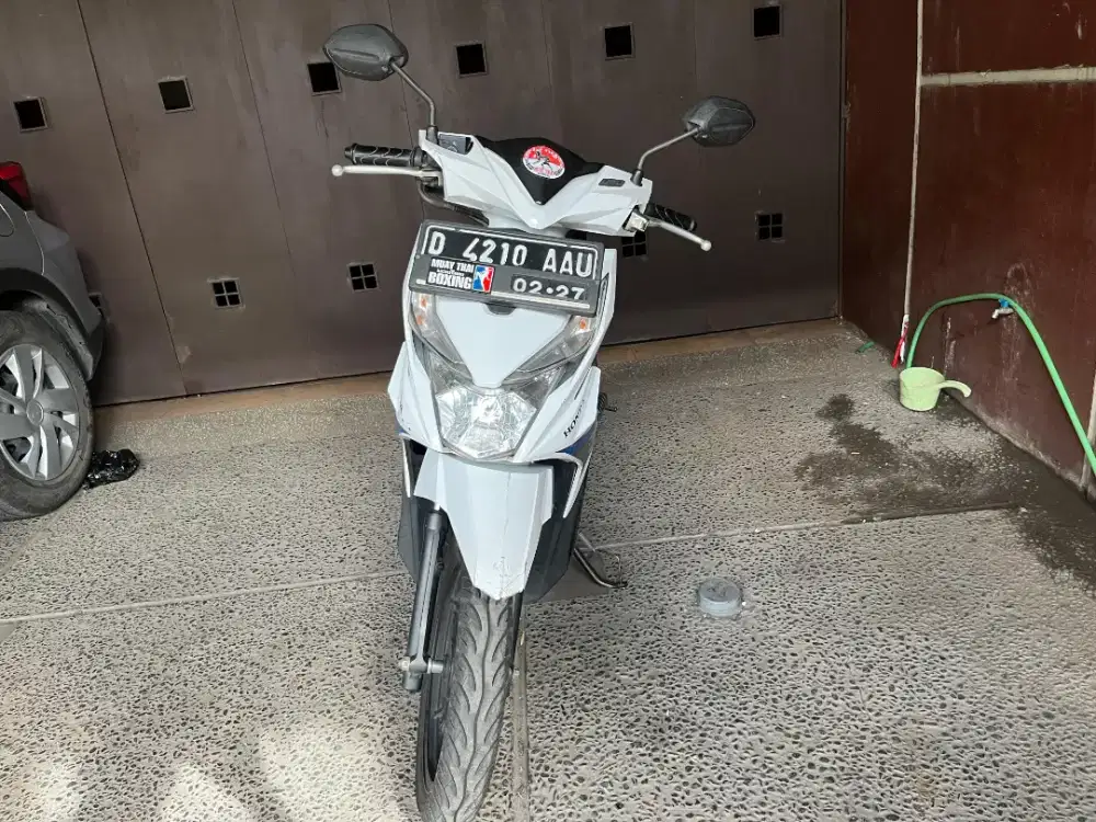 DIJUAL HONDA BEAT 2017 PUTIH – KONDISI ISTIMEWA, SIAP GAS