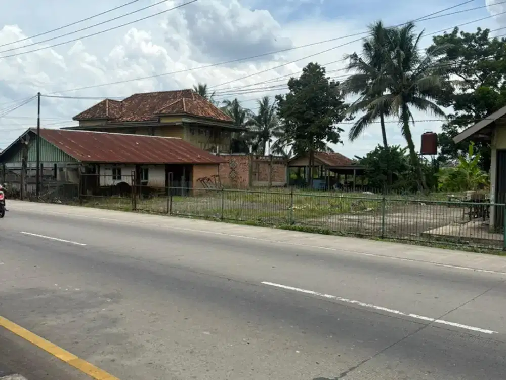 Tanah Pinggir Jalan Lintas Sumatera Keramasan – 240 m² | SHM | Harga 930 Juta