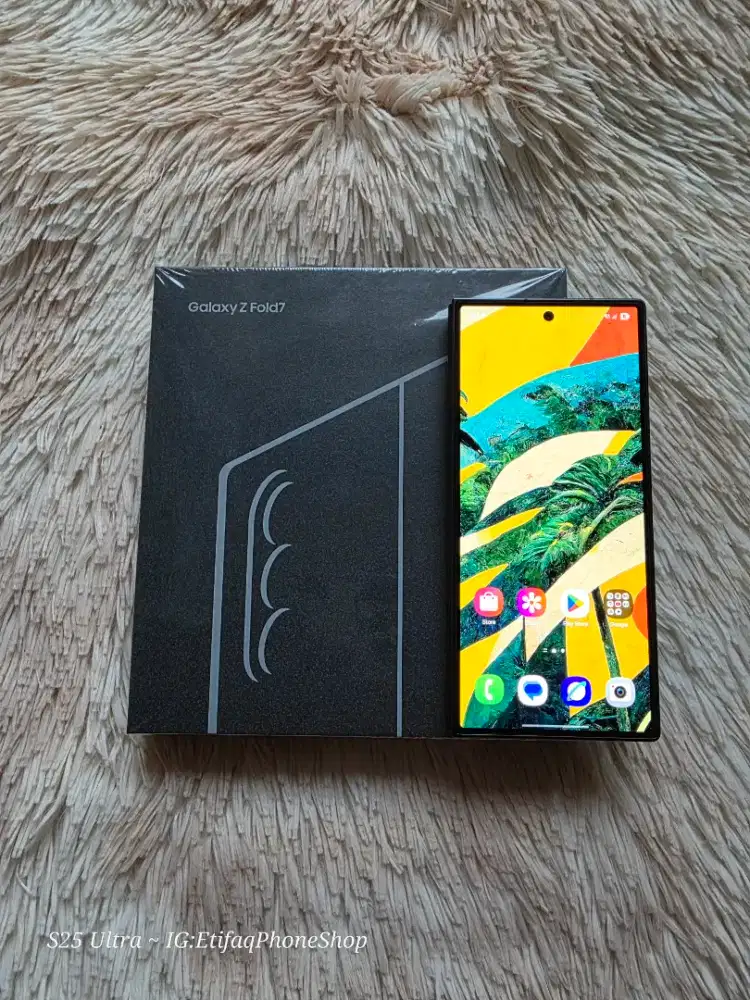 512GB Samsung Z Fold 7 Baru 2bulan FulsetOri Galaxy Zfold7 Zfold Fold7