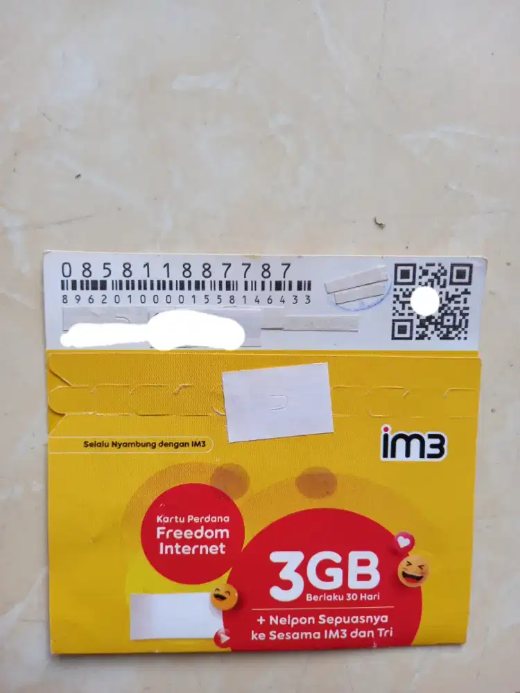 indosat im3 nomor cantik