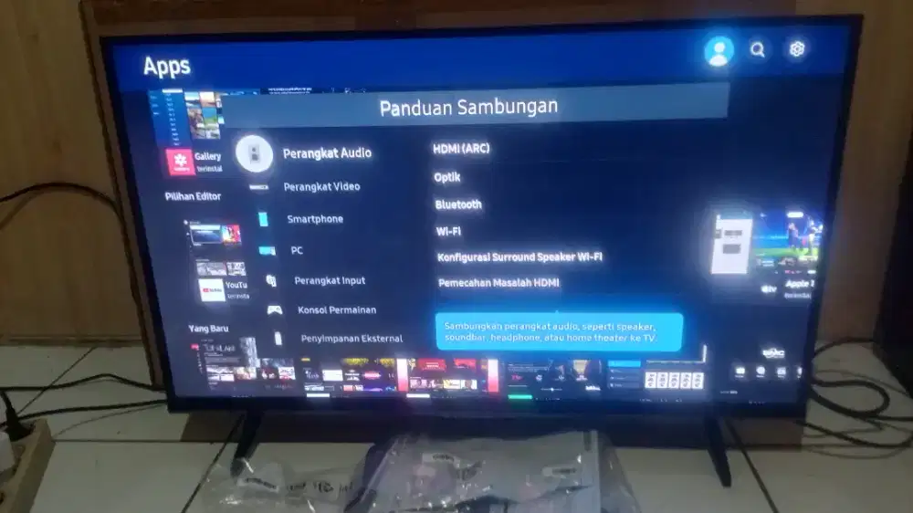 Tv LED Samsung smart digital 32inchi likenew