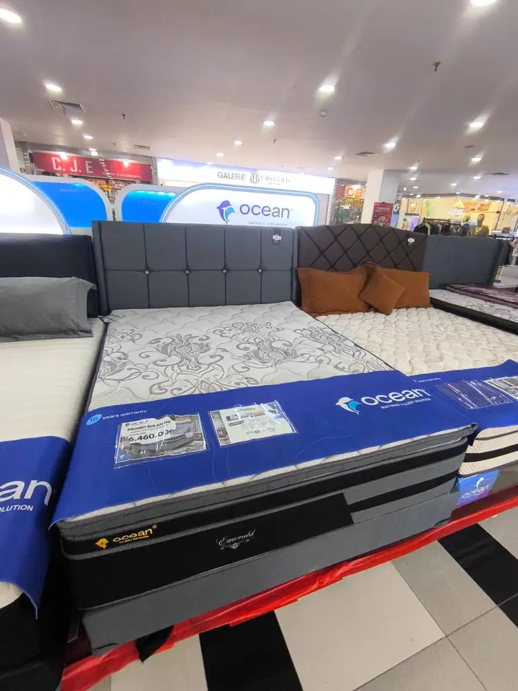 PROMO SPRINGBED KASUR OCEAN BISA CICILAN TANPA DP DENGAN PROMO 0% FLAT