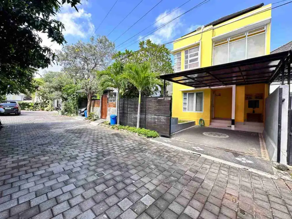 rumah lantai 1 fully furnished 3 kamar tidur kawasan perumahan one gate dekat McDonald's jimbaran