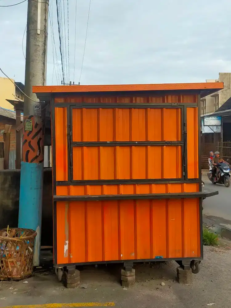 Kontainer atau both usaha bahan bagus...