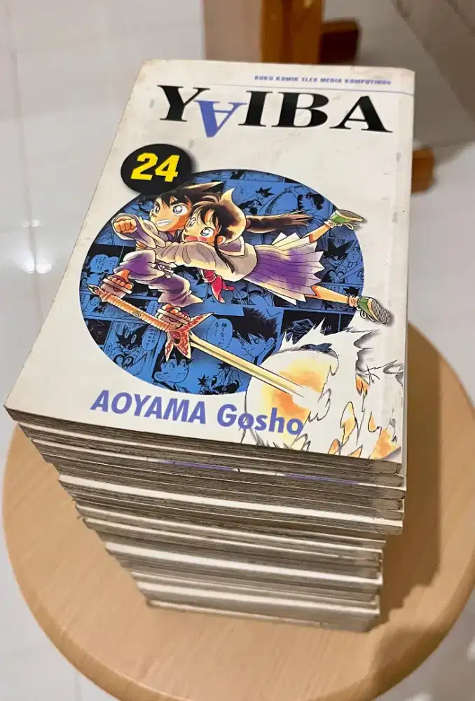 Komik Yaiba set lengkap (Aoyama Gosho pengarang detektif conan)