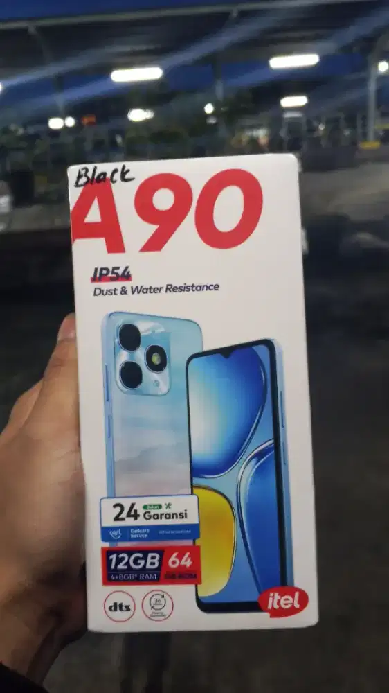 Jual ajh itel A90 masih segel ram 12gb/64