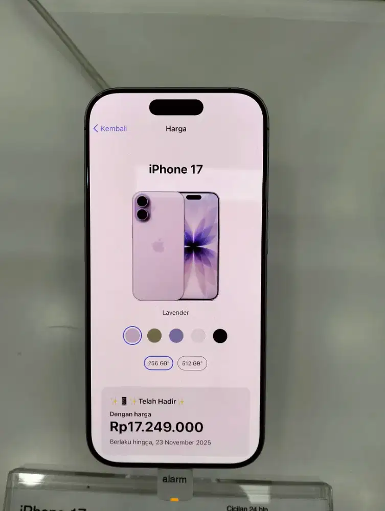 Cicilan HP iPhone 17 promo 0%