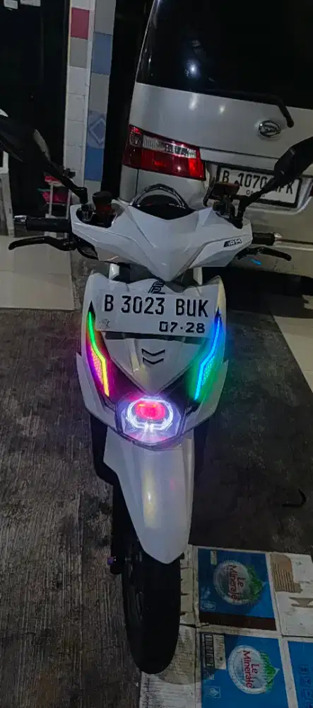Honda beat fi 2012 starter kasar modifikasi