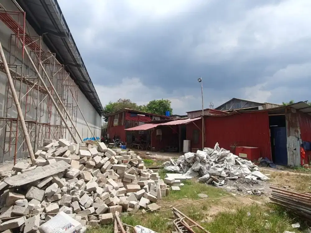 Gudang Siap Pakai Dekat Tol dan Bandara di Salembaran Tangerang