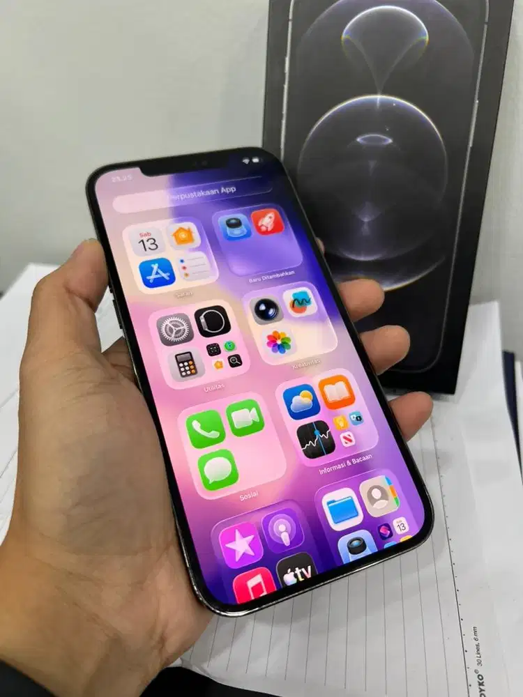 iphone 12 pro max 128gb ibox bh100%