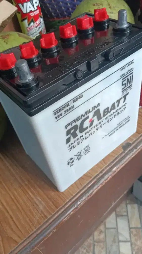 Baterai Aki Mobil 32B20R / NS40 - ACCU AKI RCA PREMIUM