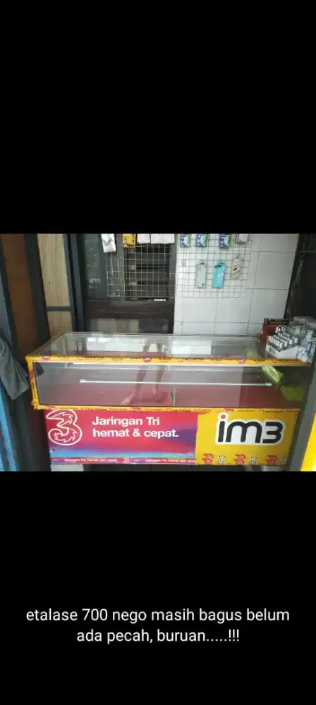 Etalase jual cepet 700
