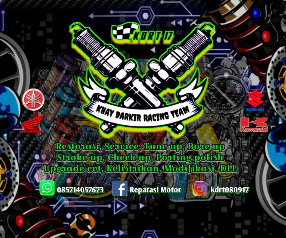 Jasa bengkel motor panggilan