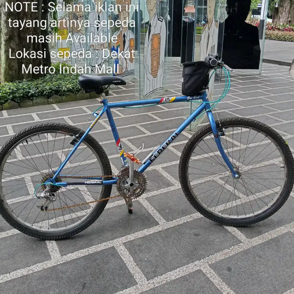 Sepeda Federal Bob Cat Series Awal Original