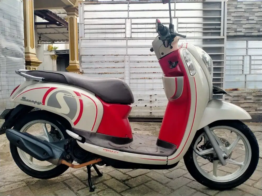 Honda Scoopy FI pajak hidup lengkap sehat keterangan detail dibawah