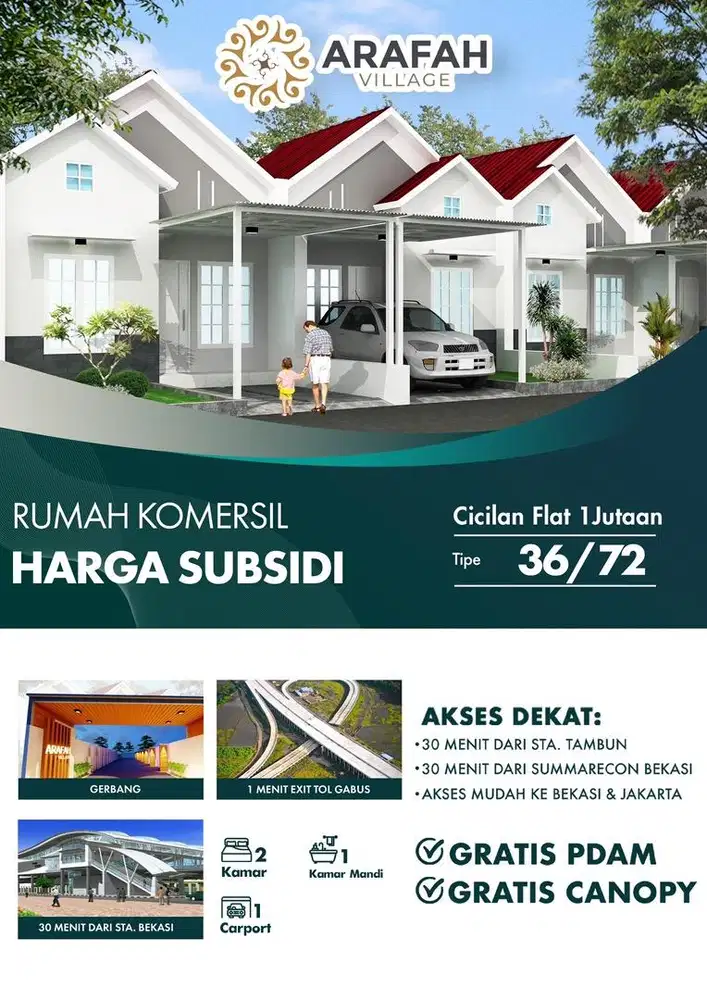 RUMAH SUBSIDI MODERN
