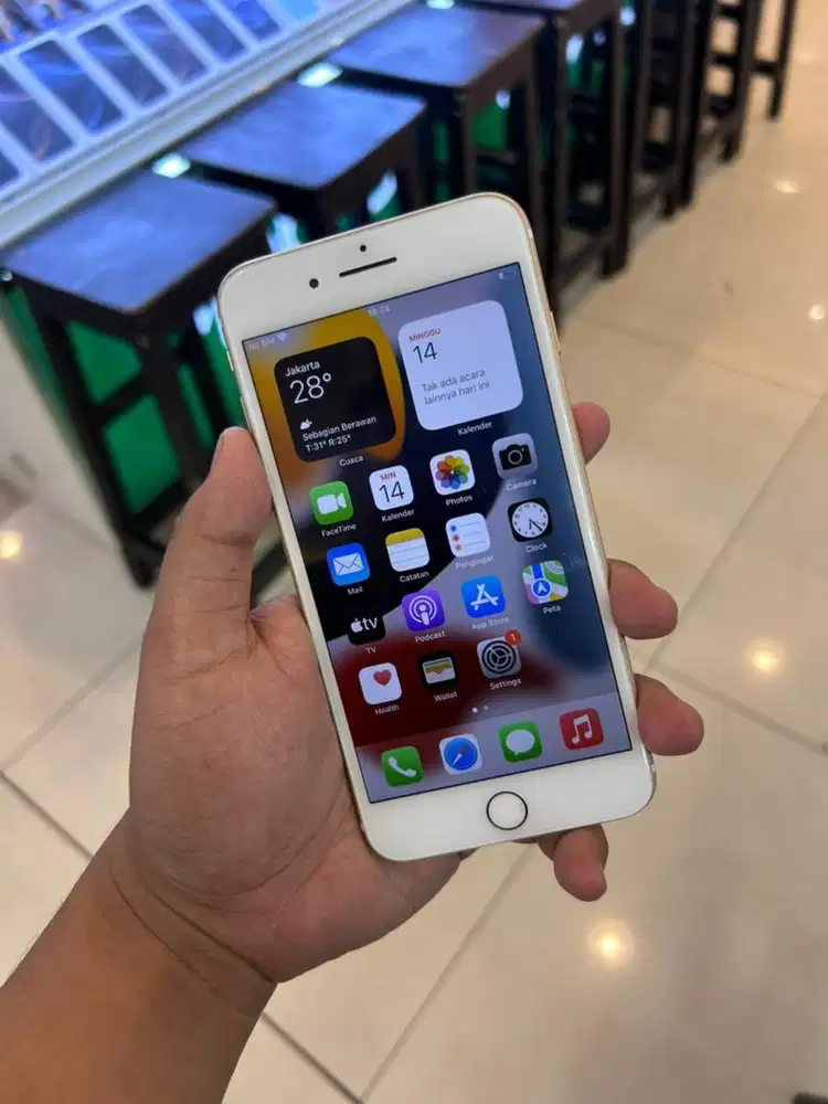 Iphone 7 plus 256GB ex inter hp kabel aja