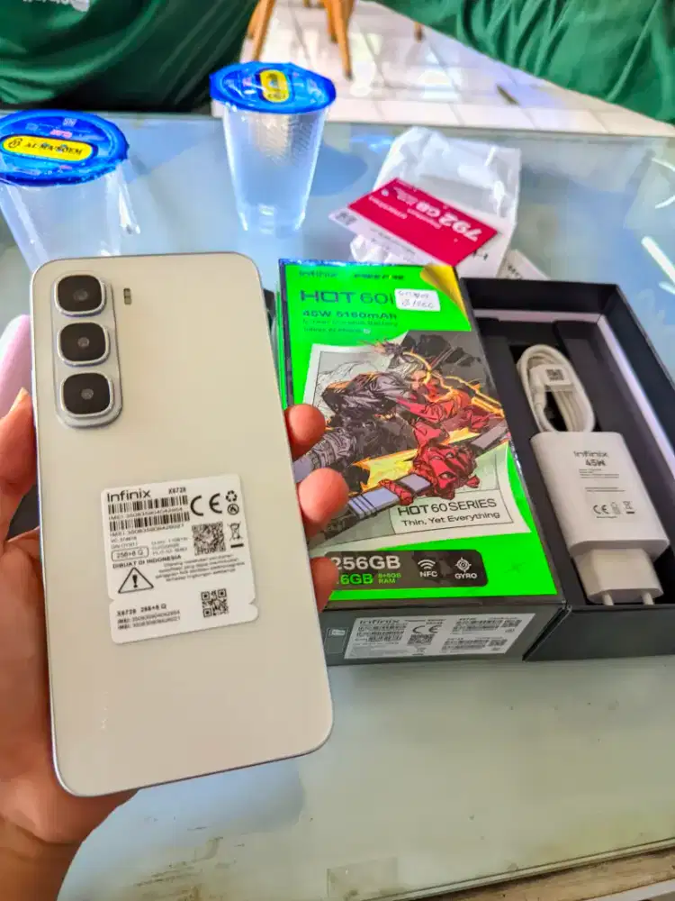 Infinix Hot 60i 8/256 New Garansi Resmi