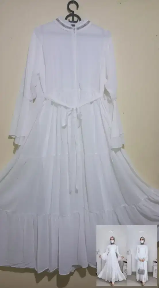 Dress putih Preloved