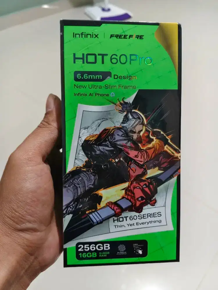 Infinix Hot 60 Pro 8/256 Silver BNIB