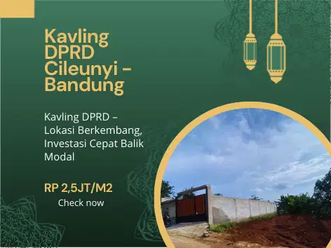 Kavling Premium – Infrastruktur Lengkap, Siap Bangun