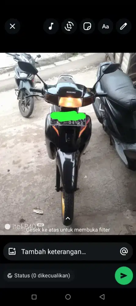 Jual motor Shogun 110