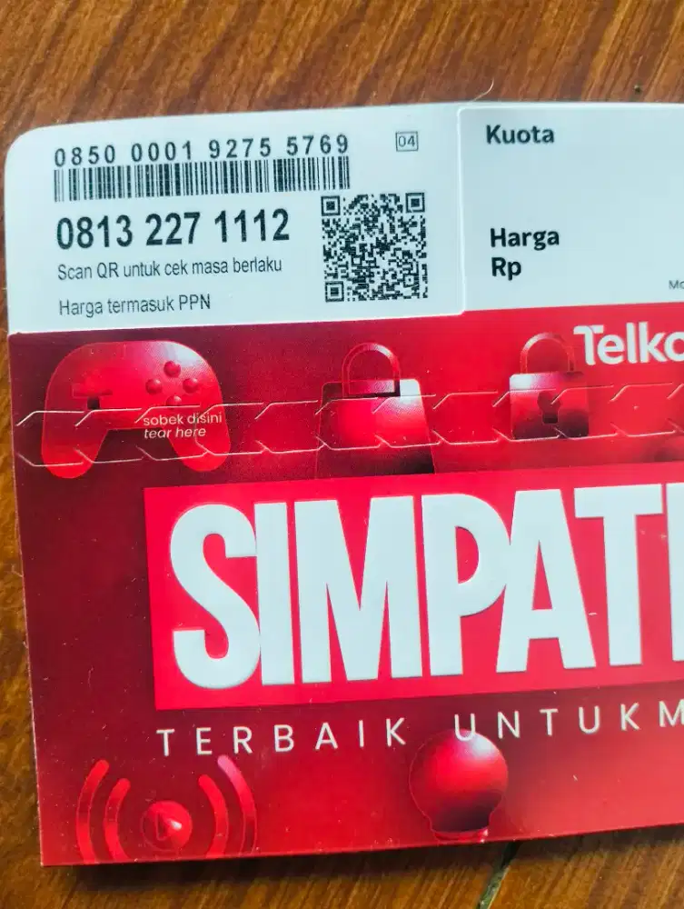 Nomor cantik simpati Telkomsel 11 digit