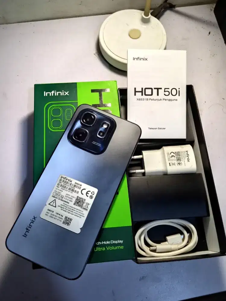 INFINIX HOT 50I RAM 6+6/128GB FULLSET