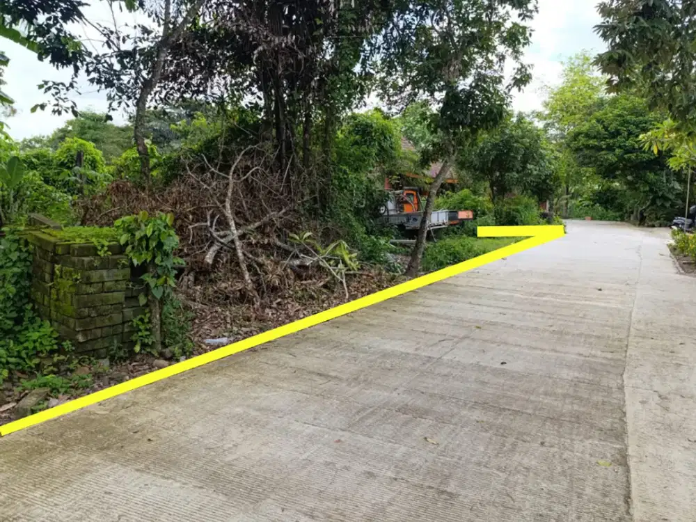 Tanah Strategis Ngaglik Lingkungan Asri Dekat UII Jl. Kaliurang