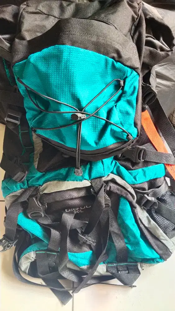 Tas gunung Arie carier 90 L preloved