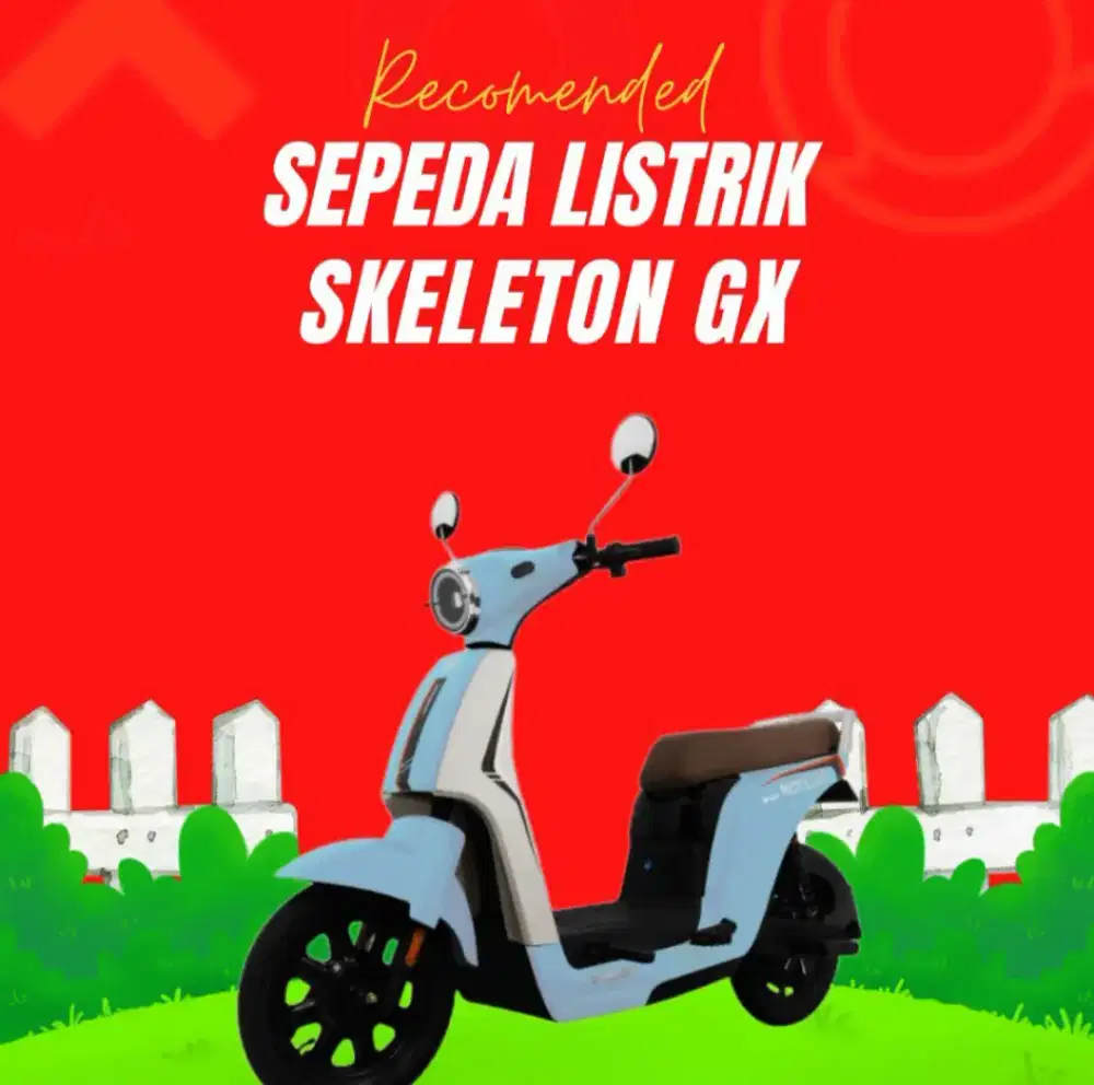 SEPEDA LISTRIK SKELETON