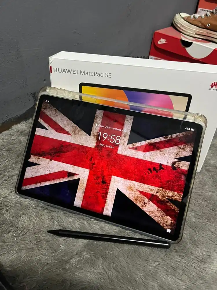 Huawei matepad 11se 6/128gb fullset + stylus pen, garansi aktif j