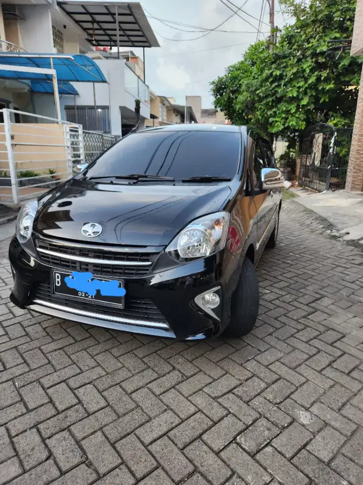 Toyota Agya 1.0 G matic 2016 hitam