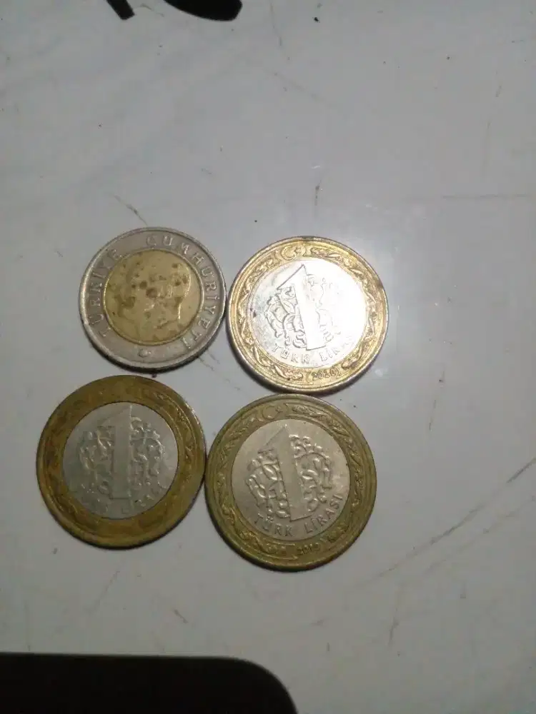 Jual koin turki lama satset asal cpet laku