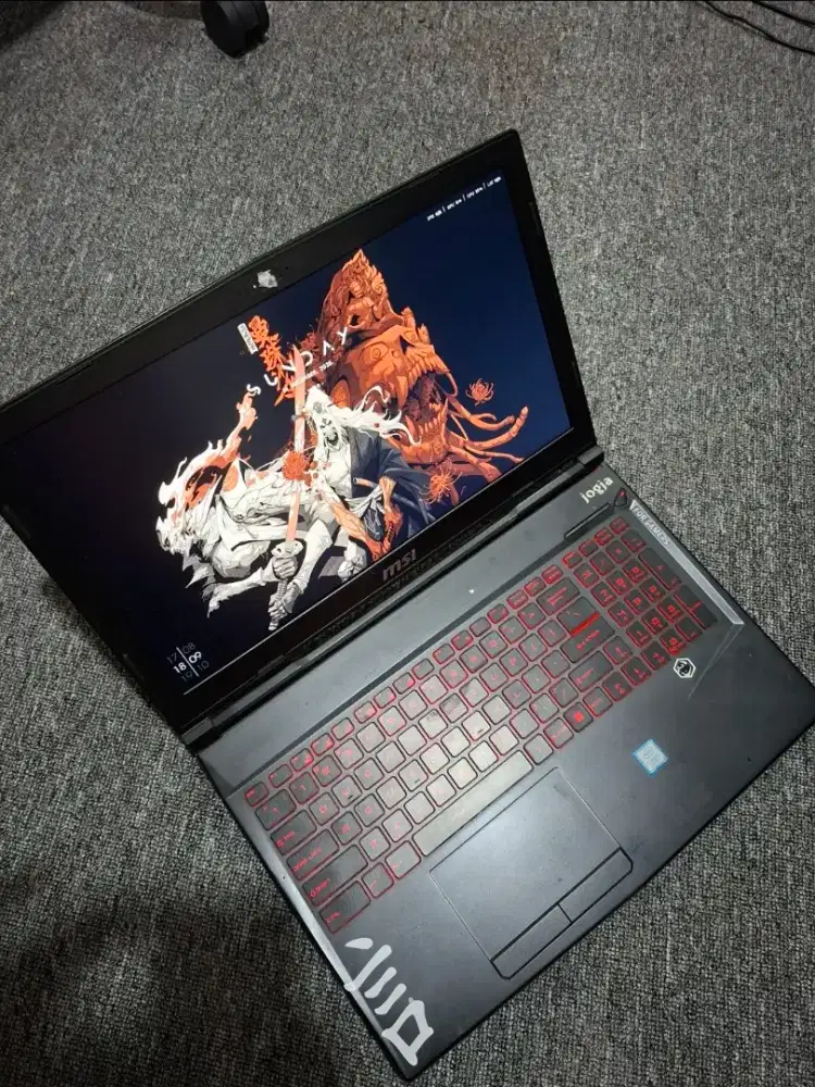 LAPTOP GAMING MSI GL63-8RC I5GEN8\GTX1050