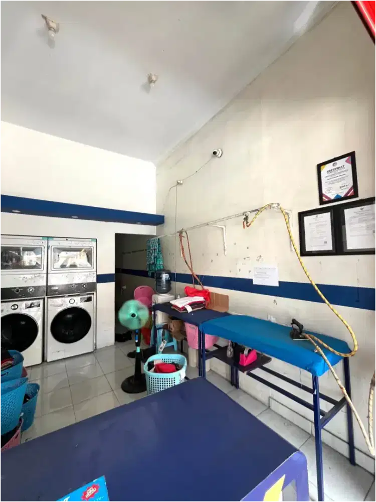 Jual usaha laundry/take over laundry