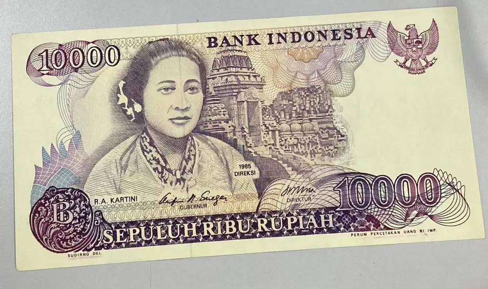 Uang 10.000 Rupiah Kartini