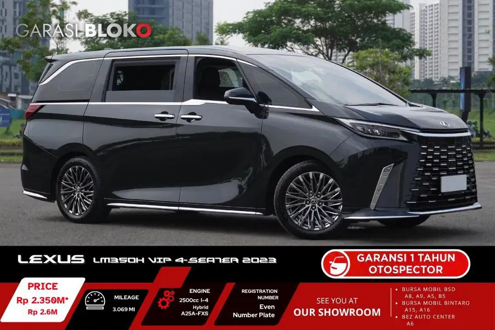 Lexus LM350h VIP 4seater 2023/2024