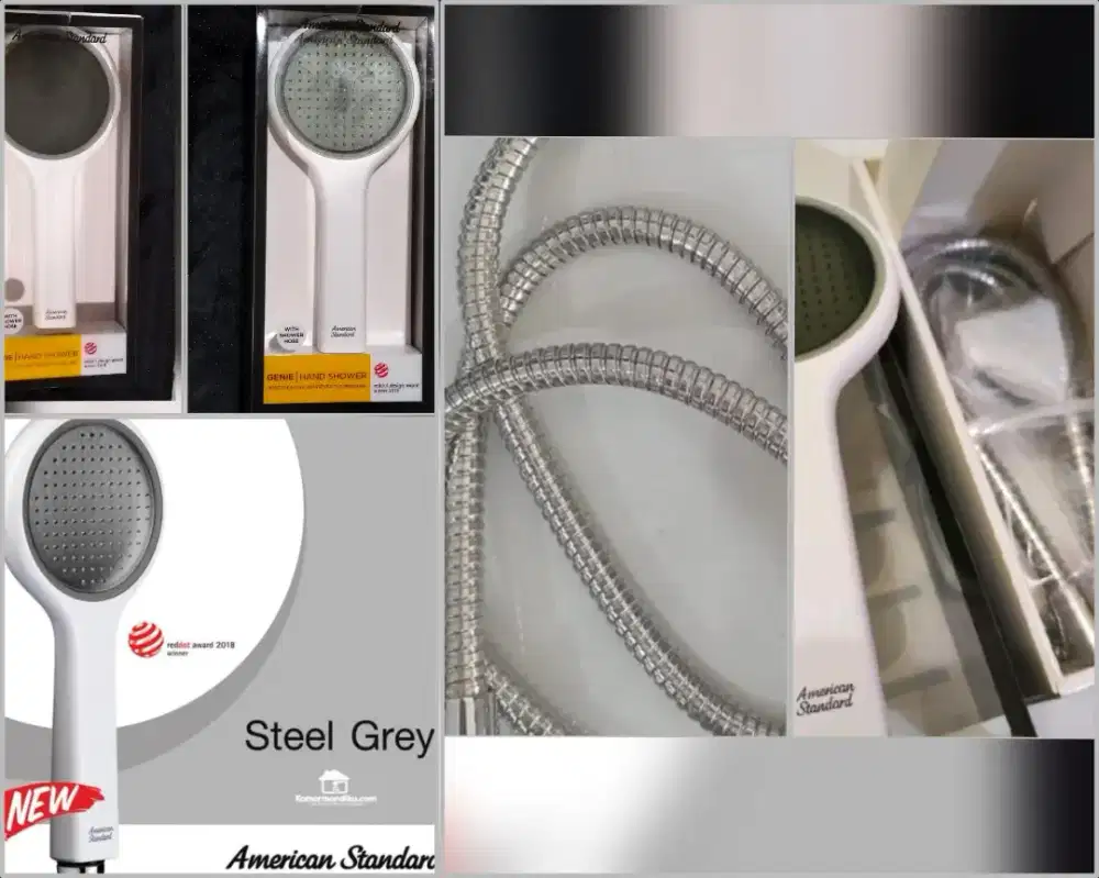 American Standard Genie Hand Shower with Shower Hose (100% New & Ori)