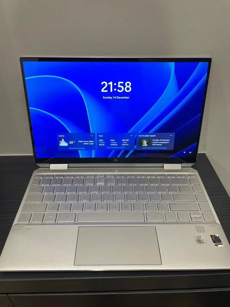 Hp Spectre x360 – 13 intel i7 gen 10/512gb ssd