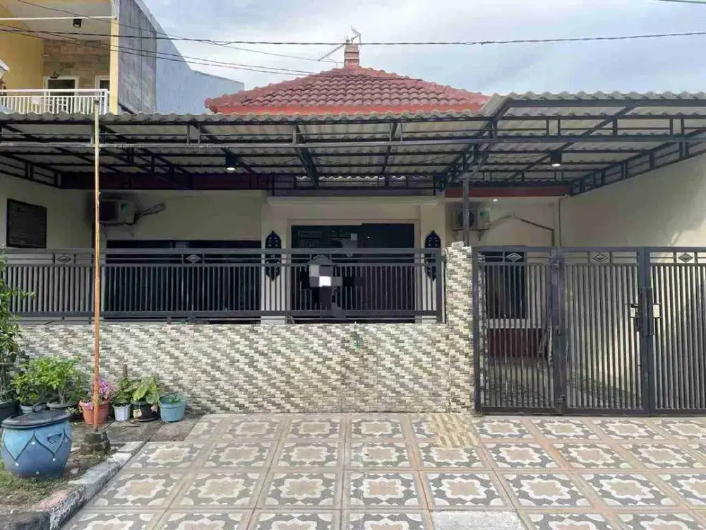 Dijual Rumah Bagus Siap Huni di Pondok Tjandra Indah Cluster Semangka Sidoarjo Strategis Semi Furnish