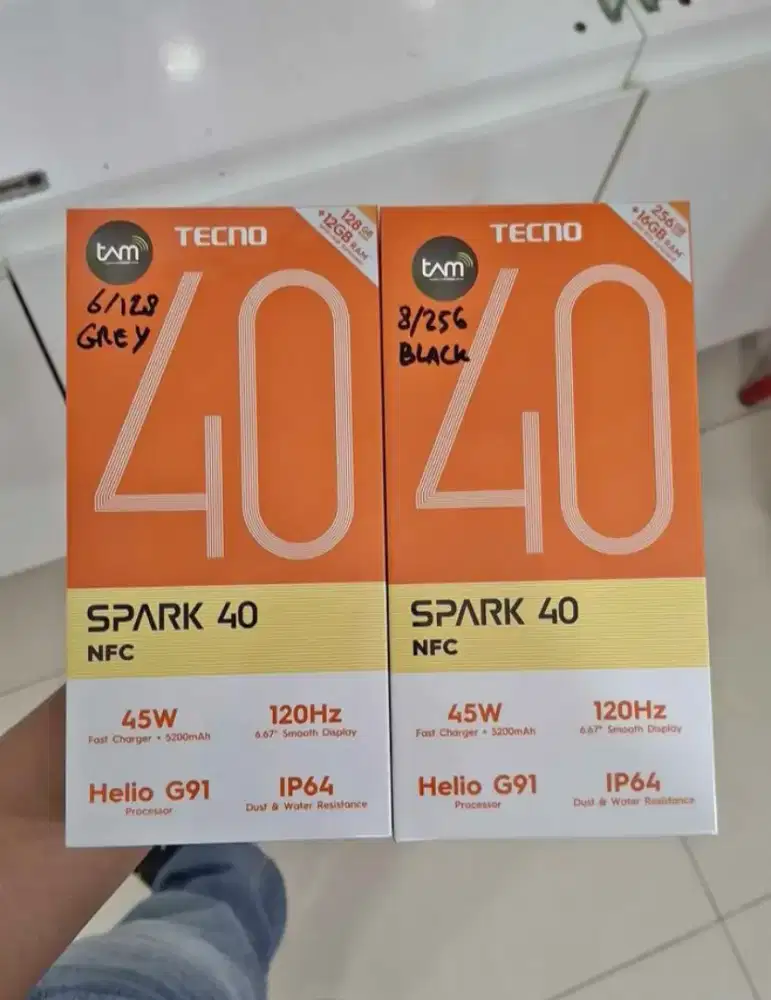 Tecno Spark 40 6/128 Baru