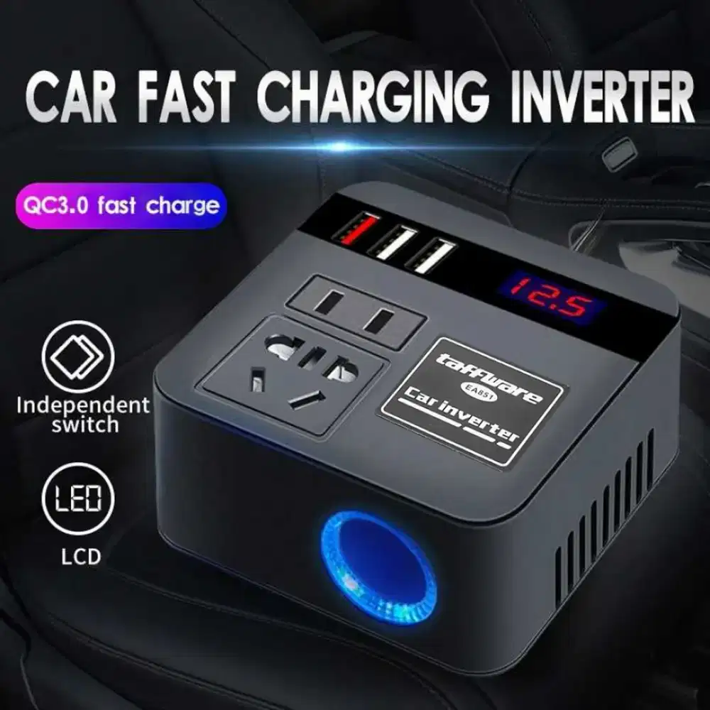 Car Power Inverter Fast Charging