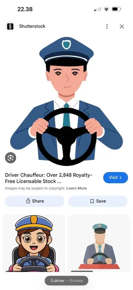 Dibutuhkan segera SOPIR PRIBADI