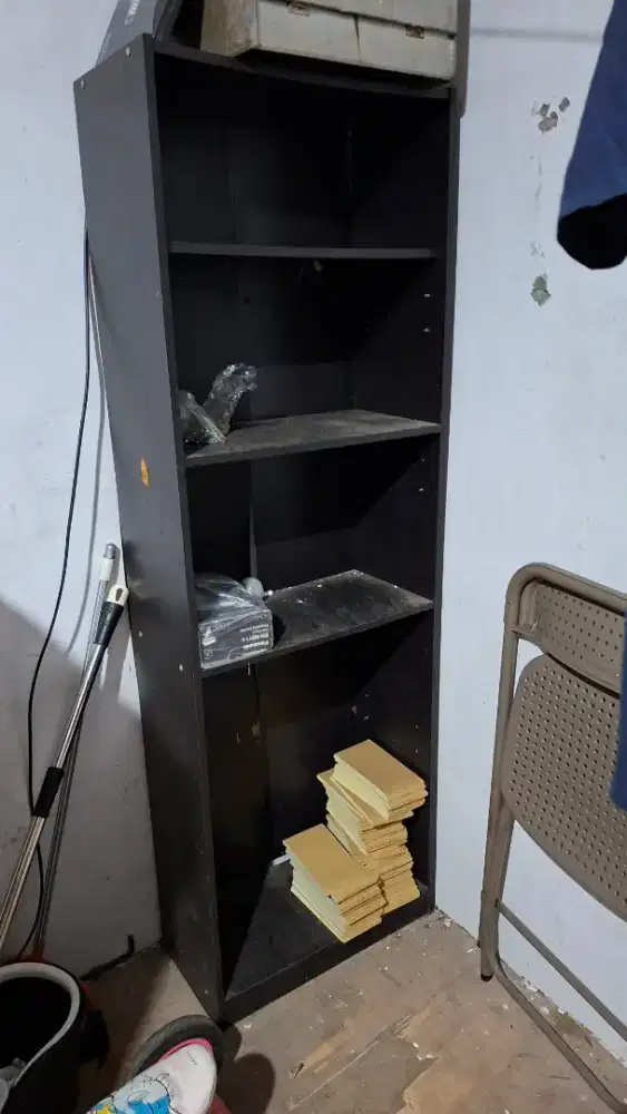 RAK KAYU VERTIKAL 3 RAK BEKAS