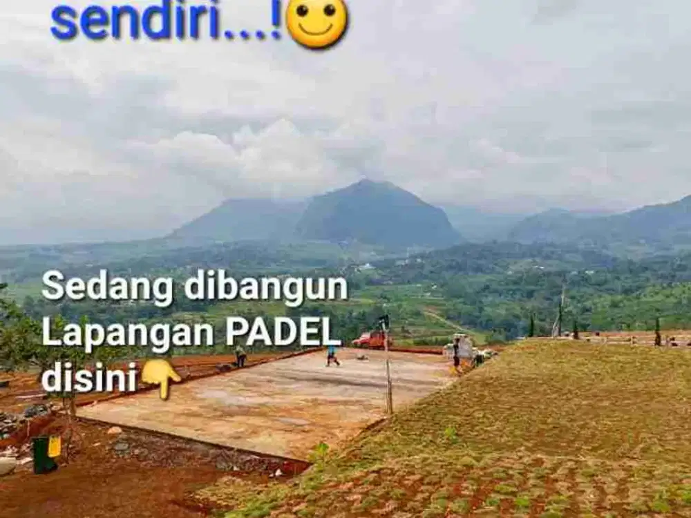 Dijual Tanah Kavling Murah Siap Bangun SHM Tersedia Fasilitas PADEL MINI GOLF dan MINI SOCCER