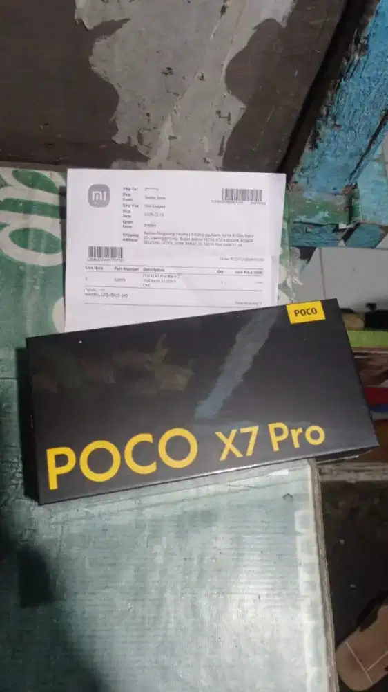 Hp Poco X7 pro Ram 12/512GB new