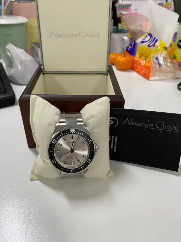 Jam Tangan Pria Alexandre Christie 6676 MABSSSL