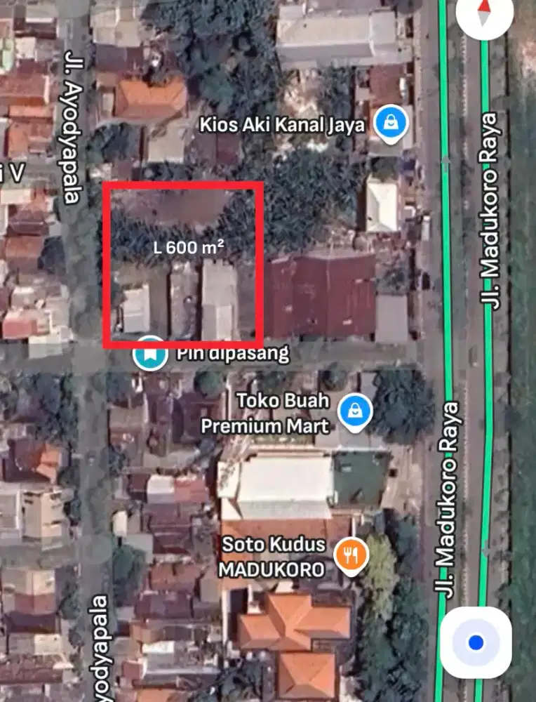 Dijual kavling strategis dekat ke bandara, stasiun,tugu muda, paragon